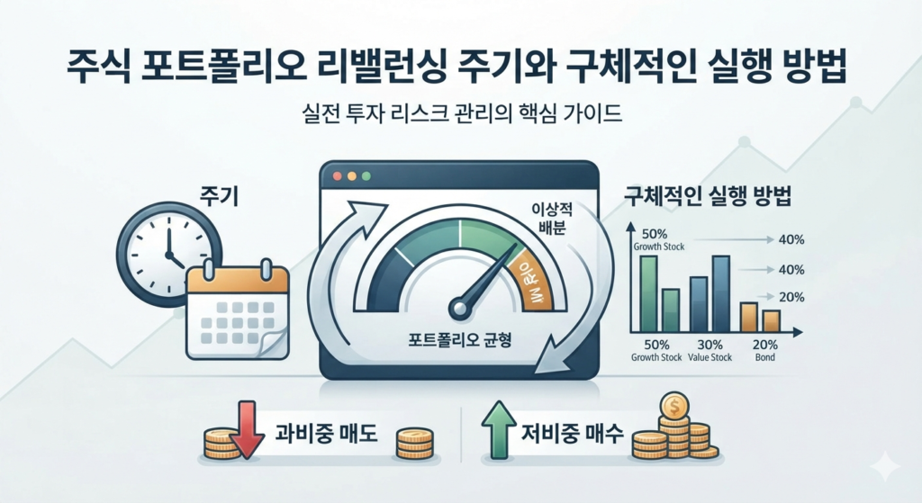 주식 리밸런싱 방법 및 포트폴리오 자산 배분 주기 실전 가이드 썸네일